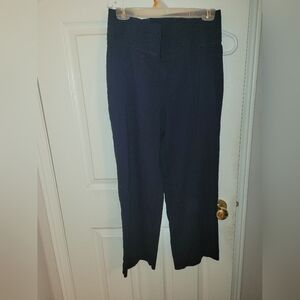 Ladies Nygard Slims stretchy pants Navy sz Lrg (14-16)